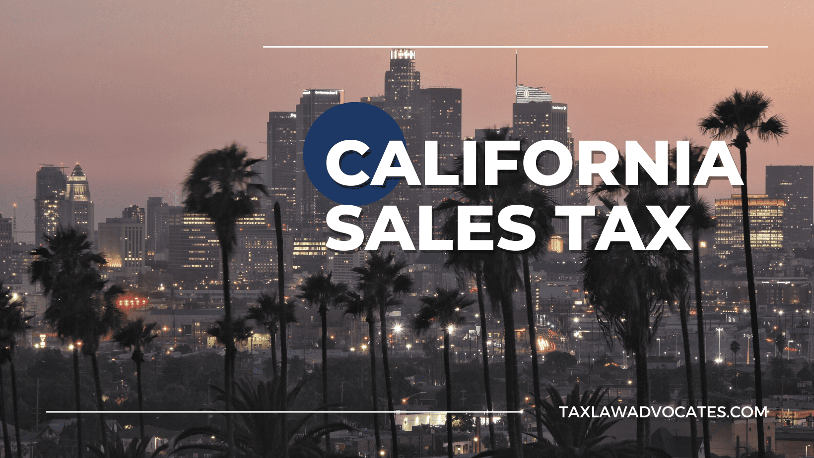 California Sales Tax