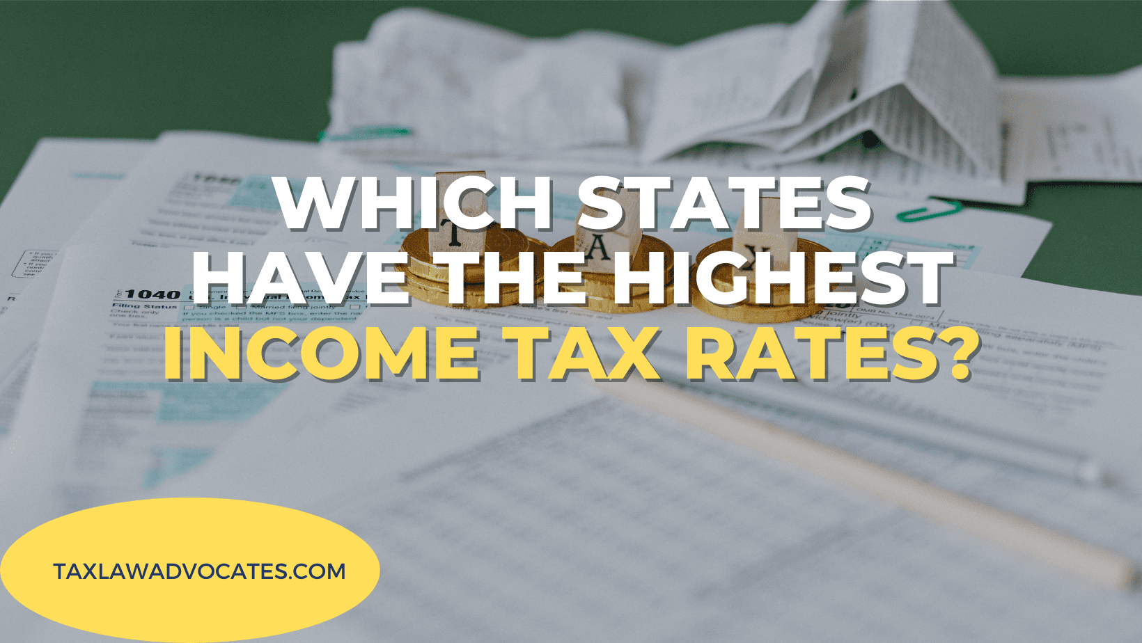 States with the highest income tax rates