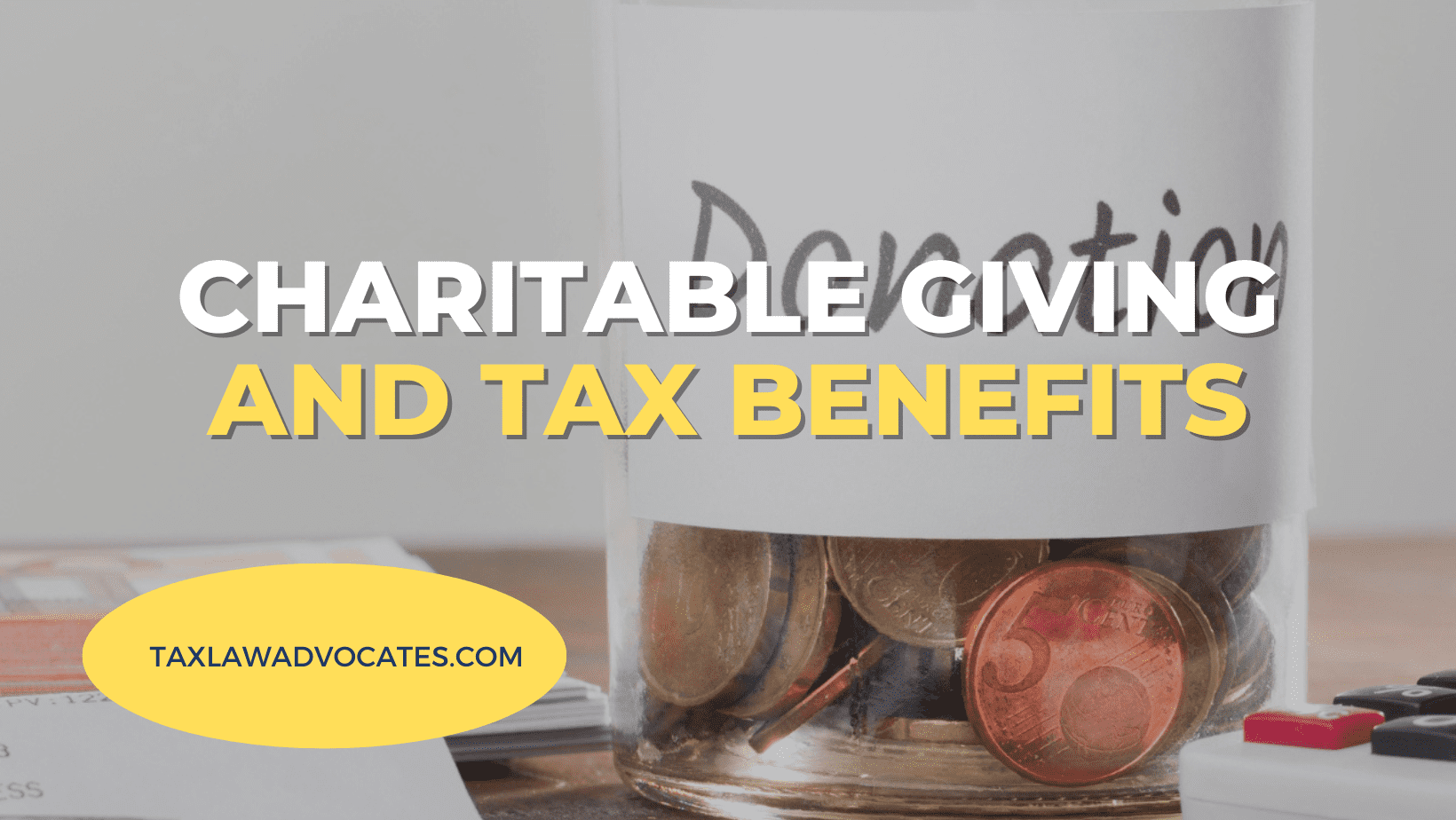 charitable giving and tax benefits