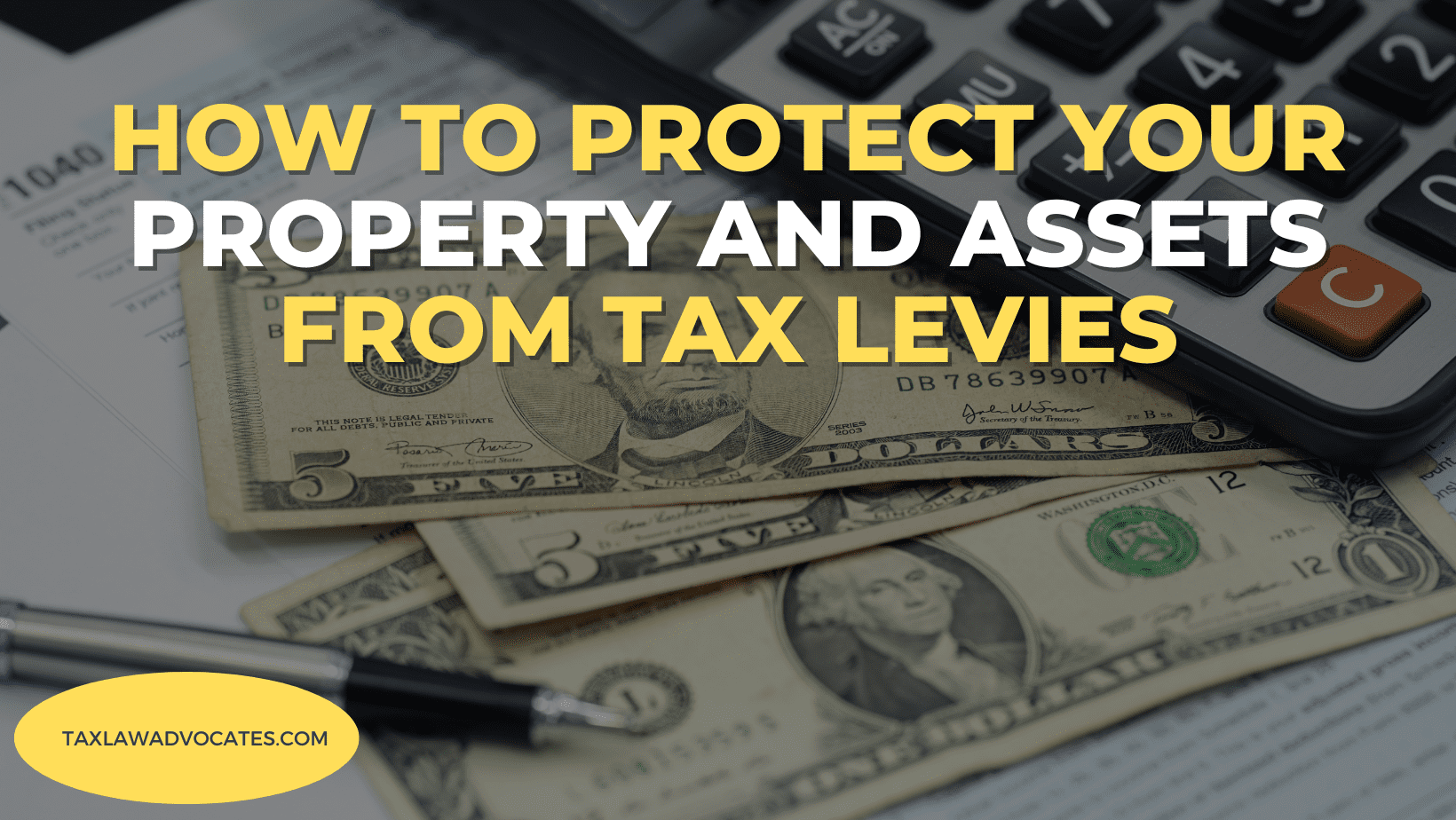 How to Protect Your Property and Assets From Tax Levies0